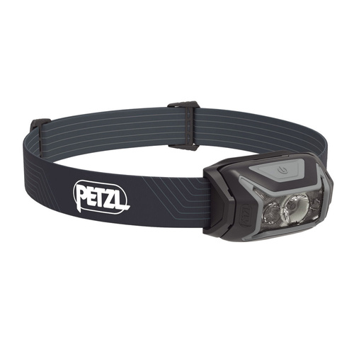 Petzl - Actik LED-Kopflampe - 450 lm - Grau - E063AA00 - LED-Taschenlampen