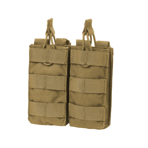 Condor - Open Top Double M4/M16 Mag Pouch - Coyote Brown - MA19-498 - Magazin & Munitionstaschen