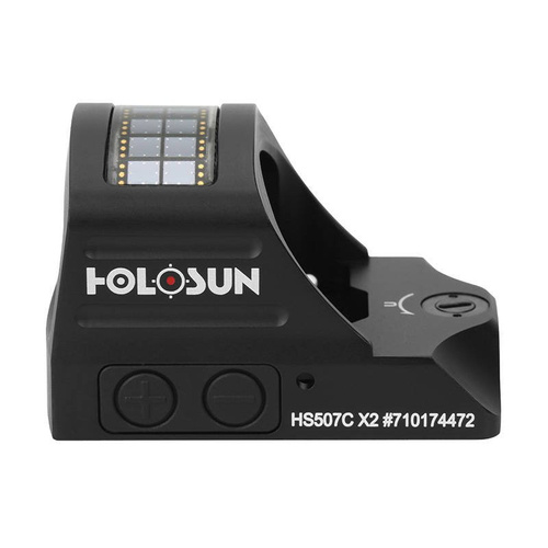 Holosun - HS507C X2 Micro Red Dot - Solarpanel - Holosun Kollimatorvisiere - Outdoor