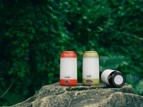 Outdoor - Fenix - CL26R LED-Campinglampe mit Akku 18650 2600 mAh - 400 lm - Schwarz - LED-Taschenlampen