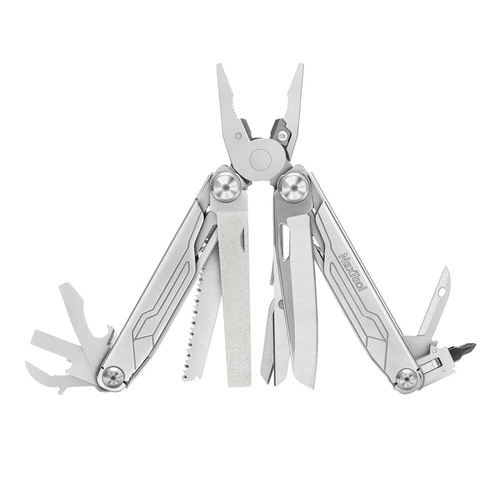 NexTool - Multitool Flaggschiff Kapitän - 19 Werkzeuge - Silber - NE20214 - Multitools